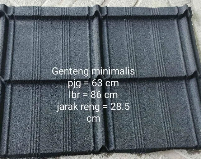 Genteng Minimalis Pasir